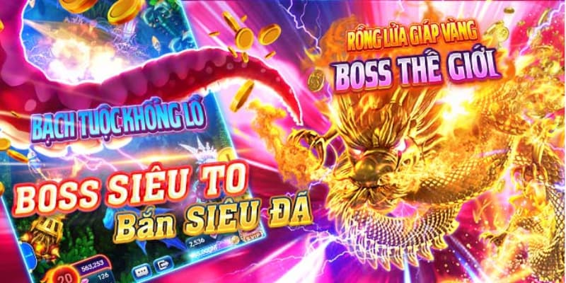Khám phá hệ thống boss trong bắn cá rùa xanh