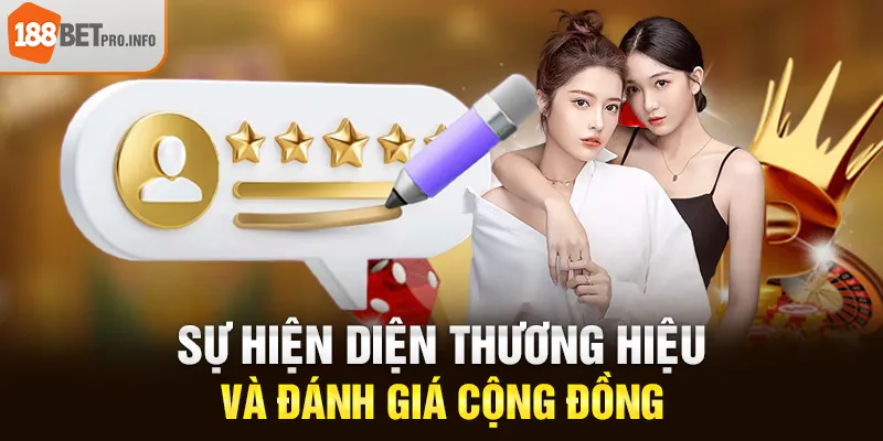 Sự hiện diễn và đánh giá từ cộng đồng về thương hiệu
